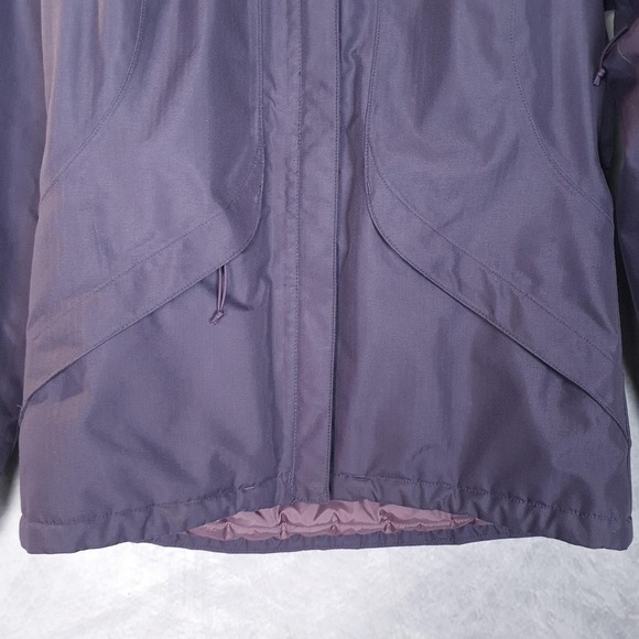 The North Face Jacket Womens Small Purple Inlux Insulated Hooded Fleece Lined - Picture 5 of 16